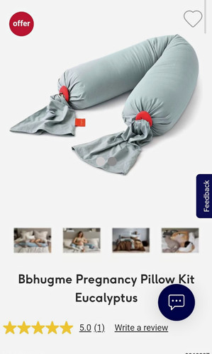 Bbhugme pregnancy pillow - pregnancy,